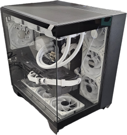 PC Gamer AMD Ryzen 7 9800X3D 9070 XT Boitier PC FOIFKIN Alimentation Thermaltake GF3 A3 Snow 1050 W, Gold Carte mère GIGABYTE X870 AORUS ELITE WIFI 7 ICE Processeur AMD Ryzen 7 9800X3D Watercooling be quiet! Light Loop 360 mm White Mémoire G.SKILL Trident Z5 RGB Noir 64 Go (2x32 Go) DDR5-6400 CL32 SSD WD_BLACK SN850X SSD 4 To Carte Graphique Asus TUF Radeon RX 9070 XT 16GB 6 Ventilateurs blanc de 120 mm TZMRIT Reverse Flow UNI FAN Un Ventilateur blanc de 120mm TZMRIT Prism 4 Pro RGB Windows 11 Home 2669.00€ TTC